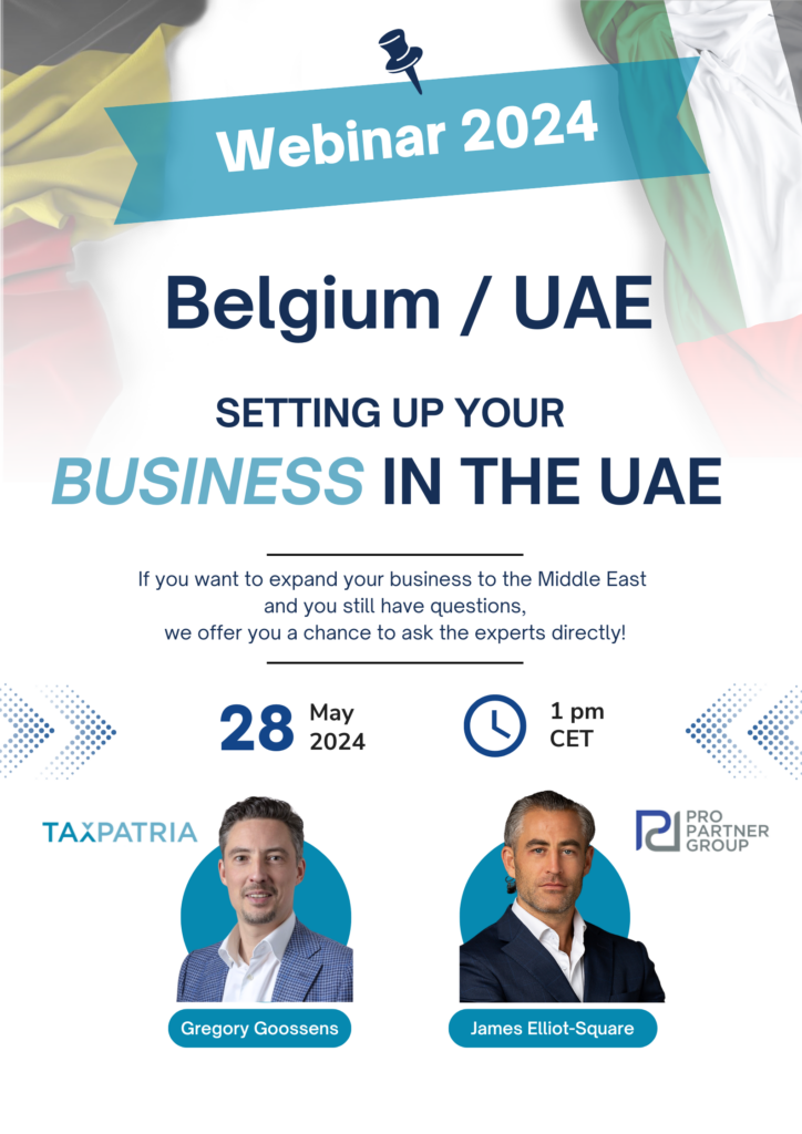 Belgium - UAE Webinar 2024